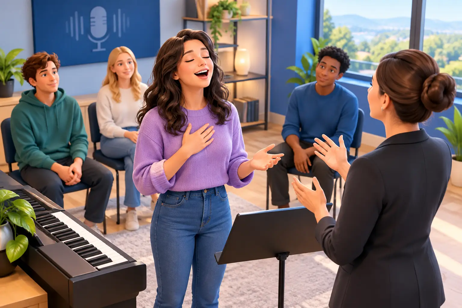 Beste Gesangsseminare für Deine Stimme wählen