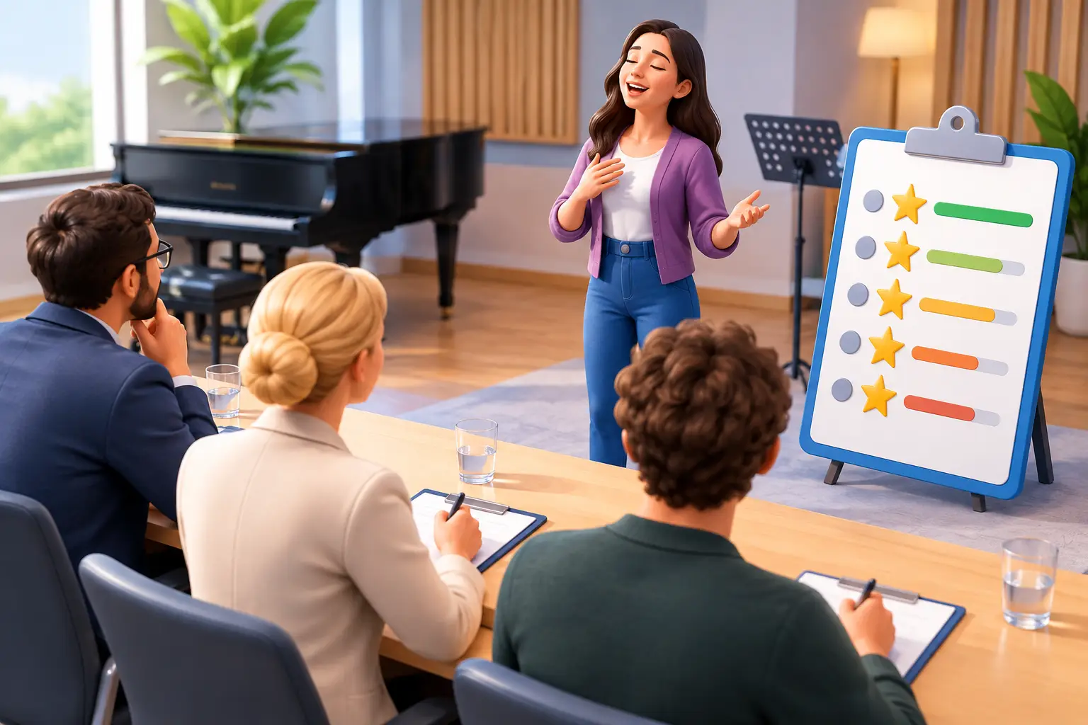 Gesangsseminar Bewertung richtig einordnen