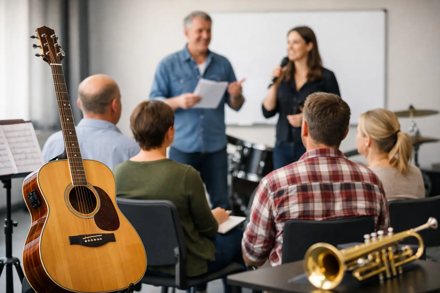 Gruppenbuchung Musikseminar für Vereine