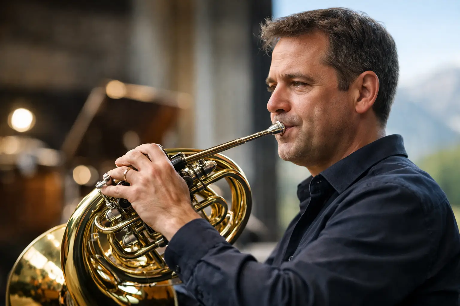 Horn spielen: Klang, Höhe und sichere Ausdauer