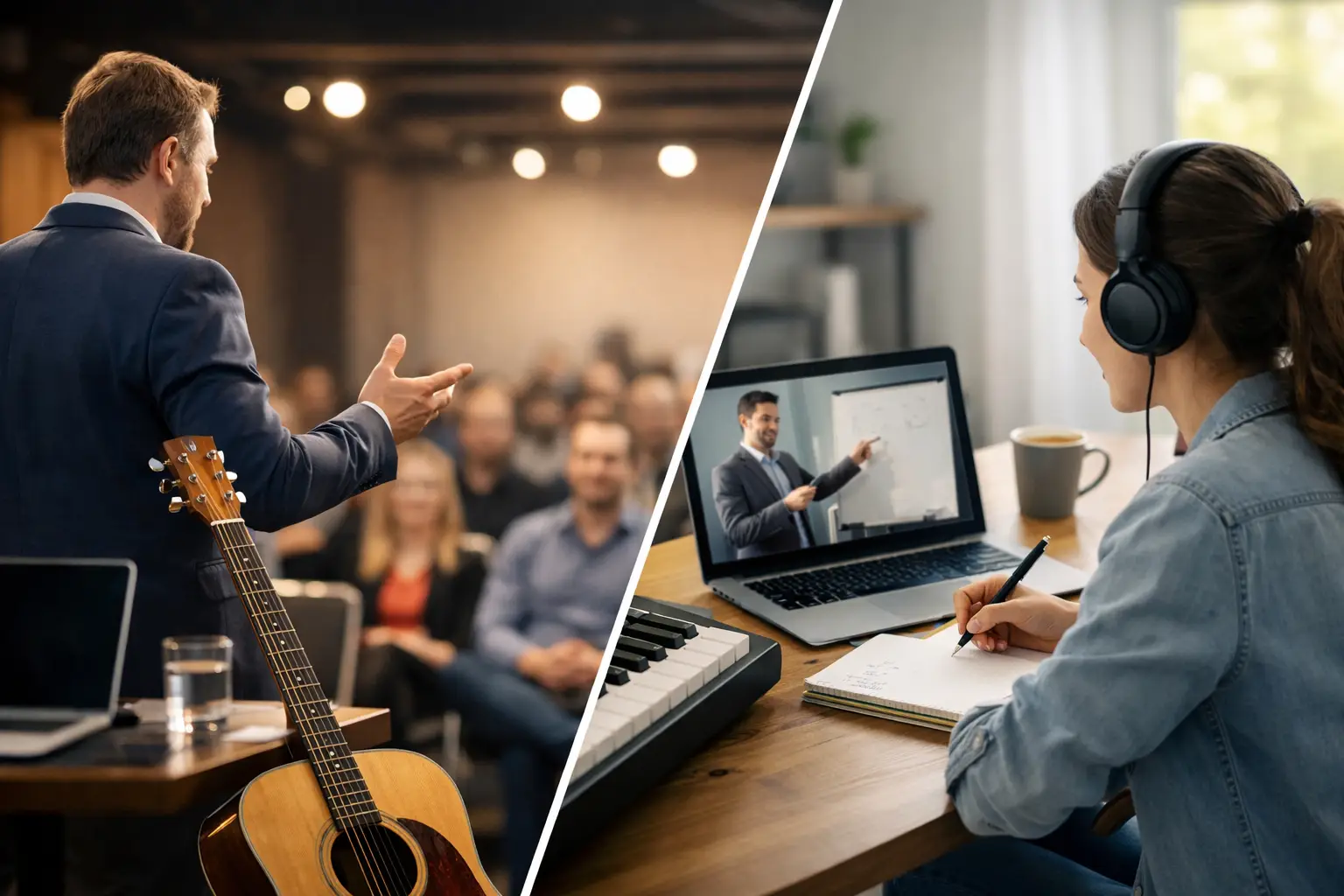 Live Seminar oder Videokurs: Was passt zu dir?