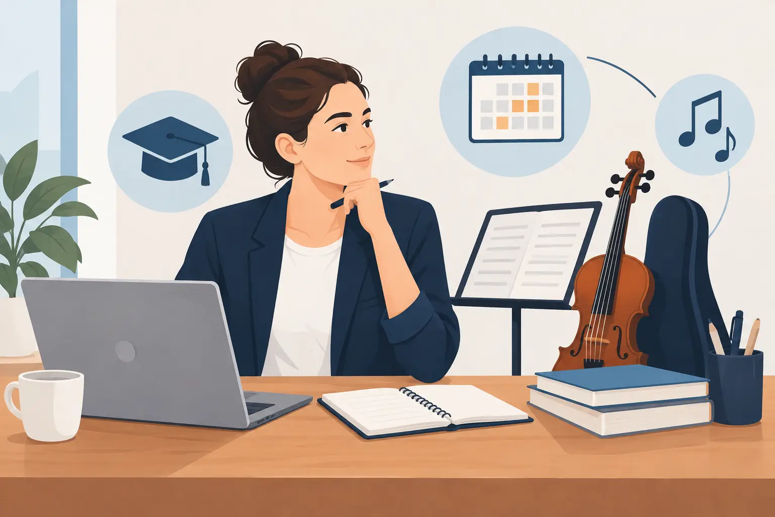 Musikerfortbildung neben dem Beruf planen