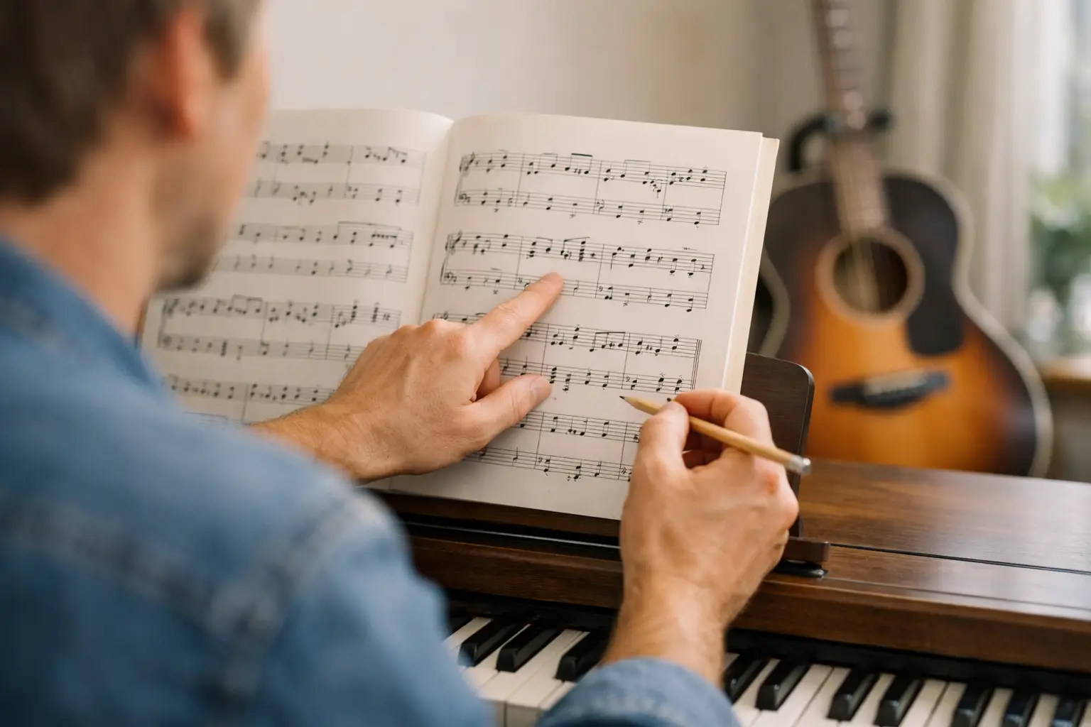 Notenlesen für erwachsene Musiker lernen
