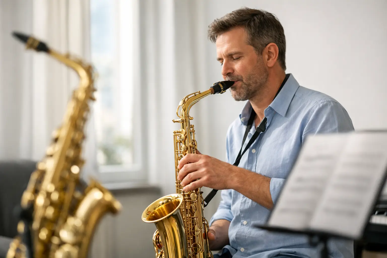 Saxophon lernen und sicher ins Spiel finden