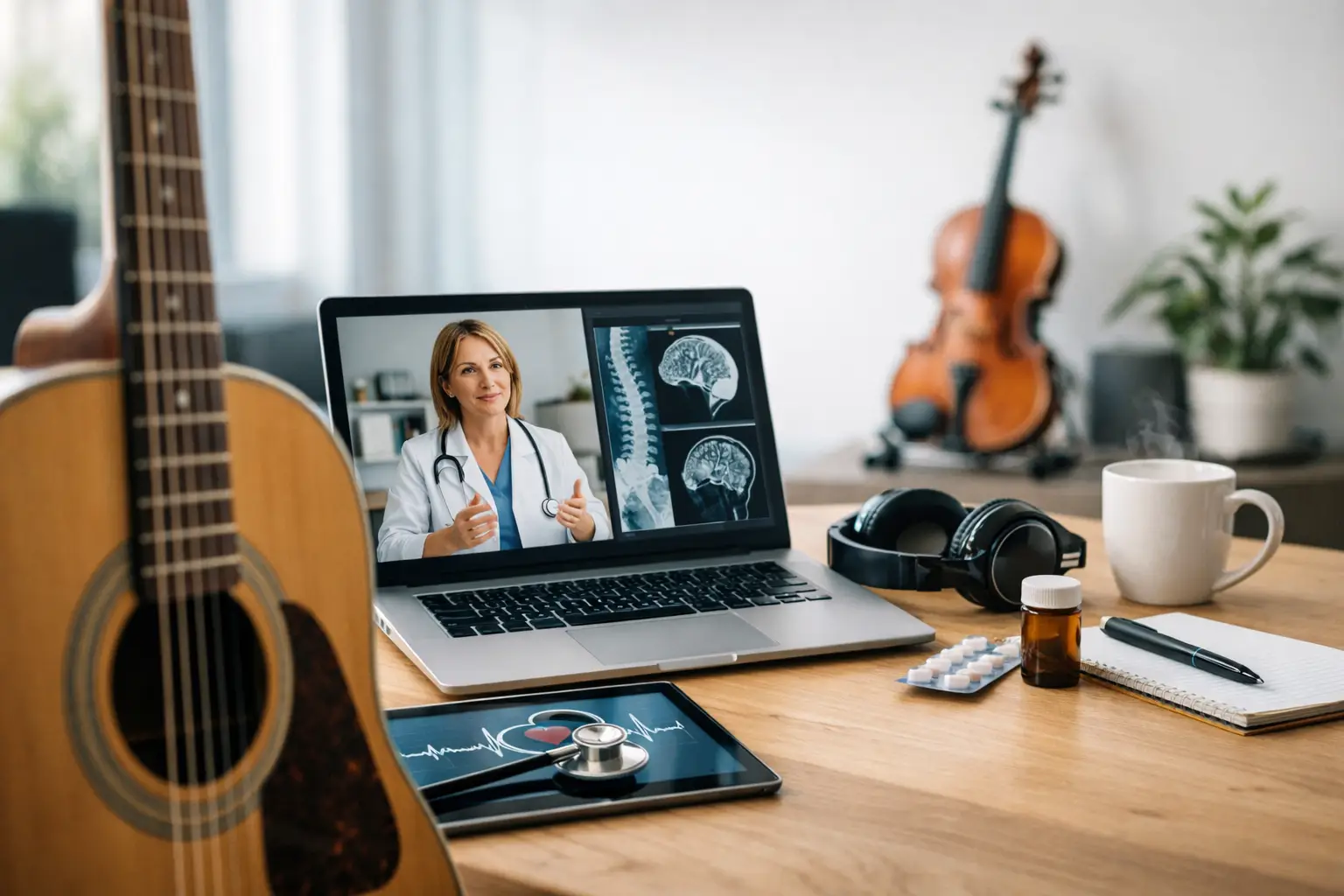 Top-Themen der Musikergesundheit online im Fokus