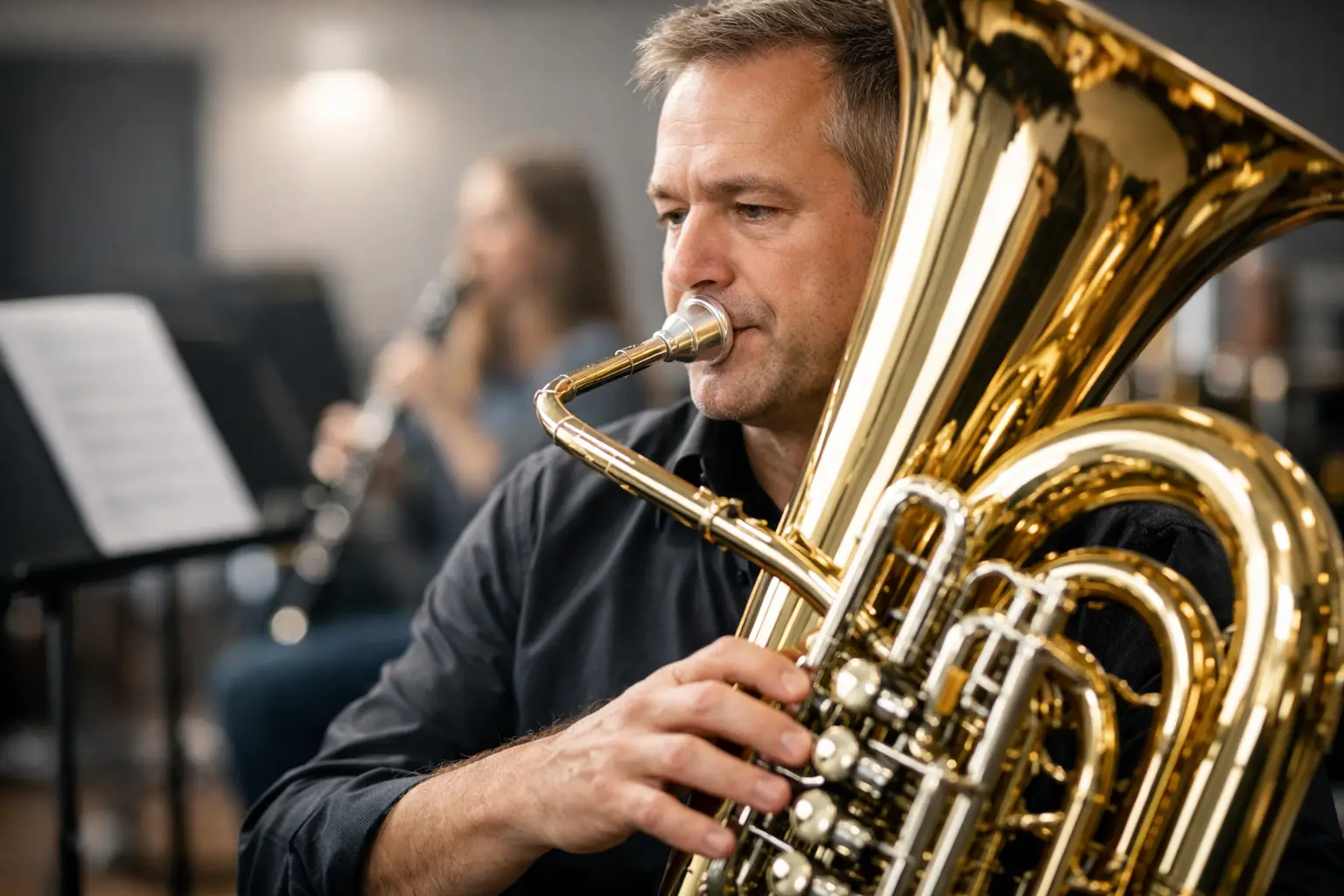 Tuba spielen: Klang, Atem und Technik verbessern